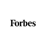 Forbes logo – Black serif text on a white background representing Forbes, a globally recognised business, finance, and entrepreneurship media brand. Frequently associated with industry rankings, business insights, and influential thought leadership.