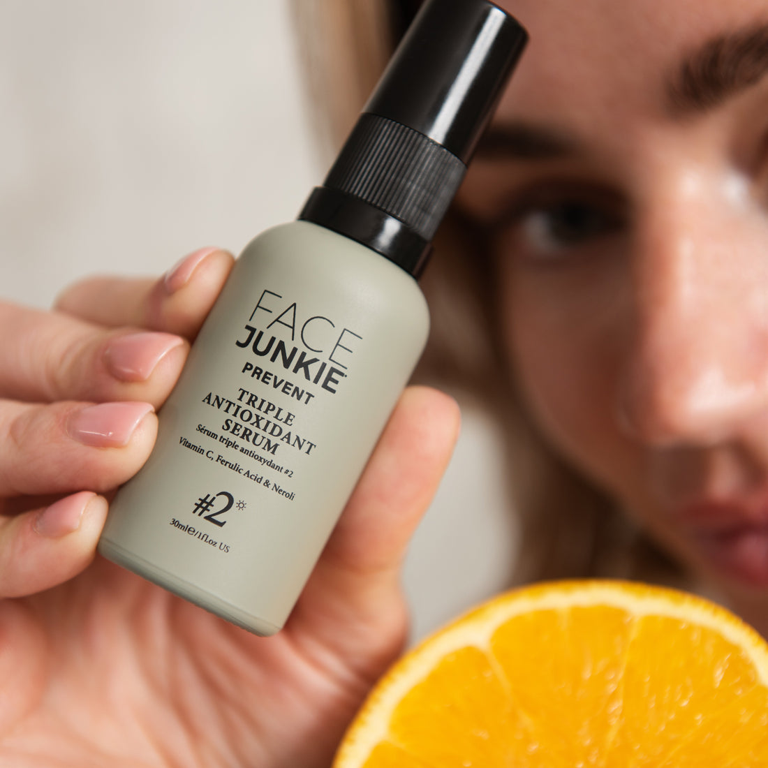 Face Junkie 2 Triple Antioxidant Serum Protect & Brighten Your Skin